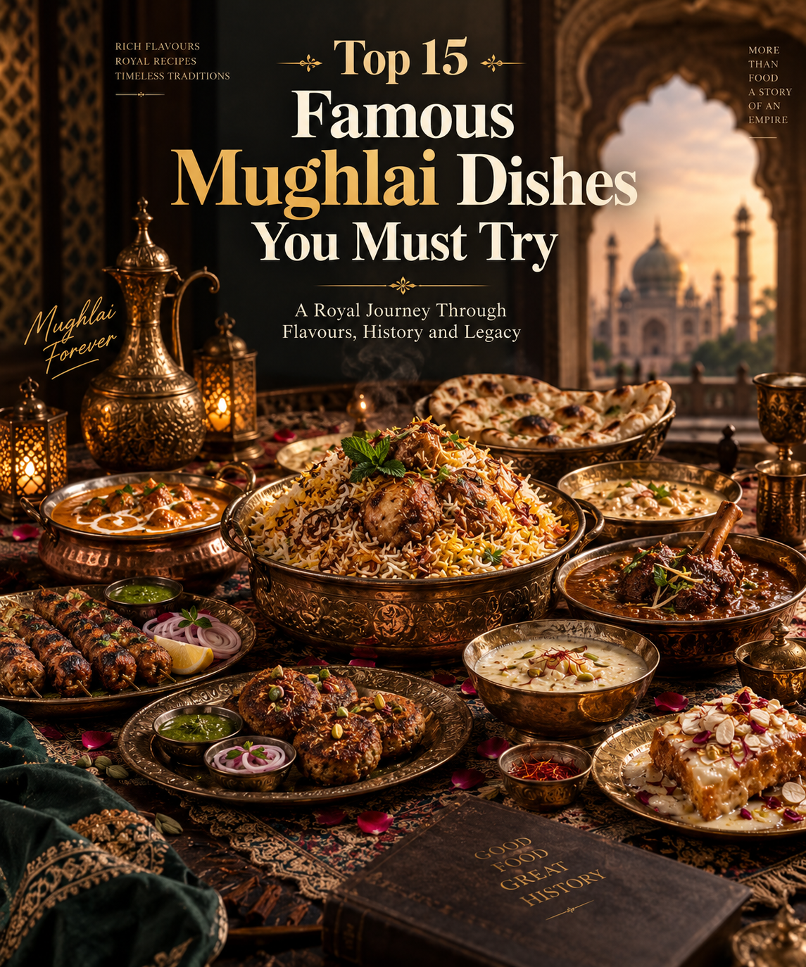 Read more about the article Top 15 Famous Mughlai Dishes You Must Try
